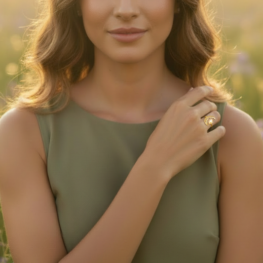 Divine Sun & Moon Union Ring