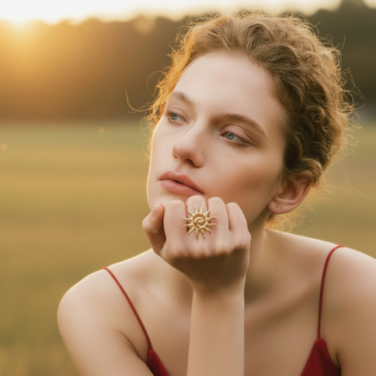 Radiant Power Sun Ring