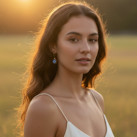 Mystic Eye Amulet Earrings