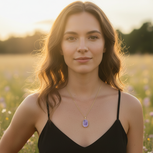 Mystic Amethyst Necklace