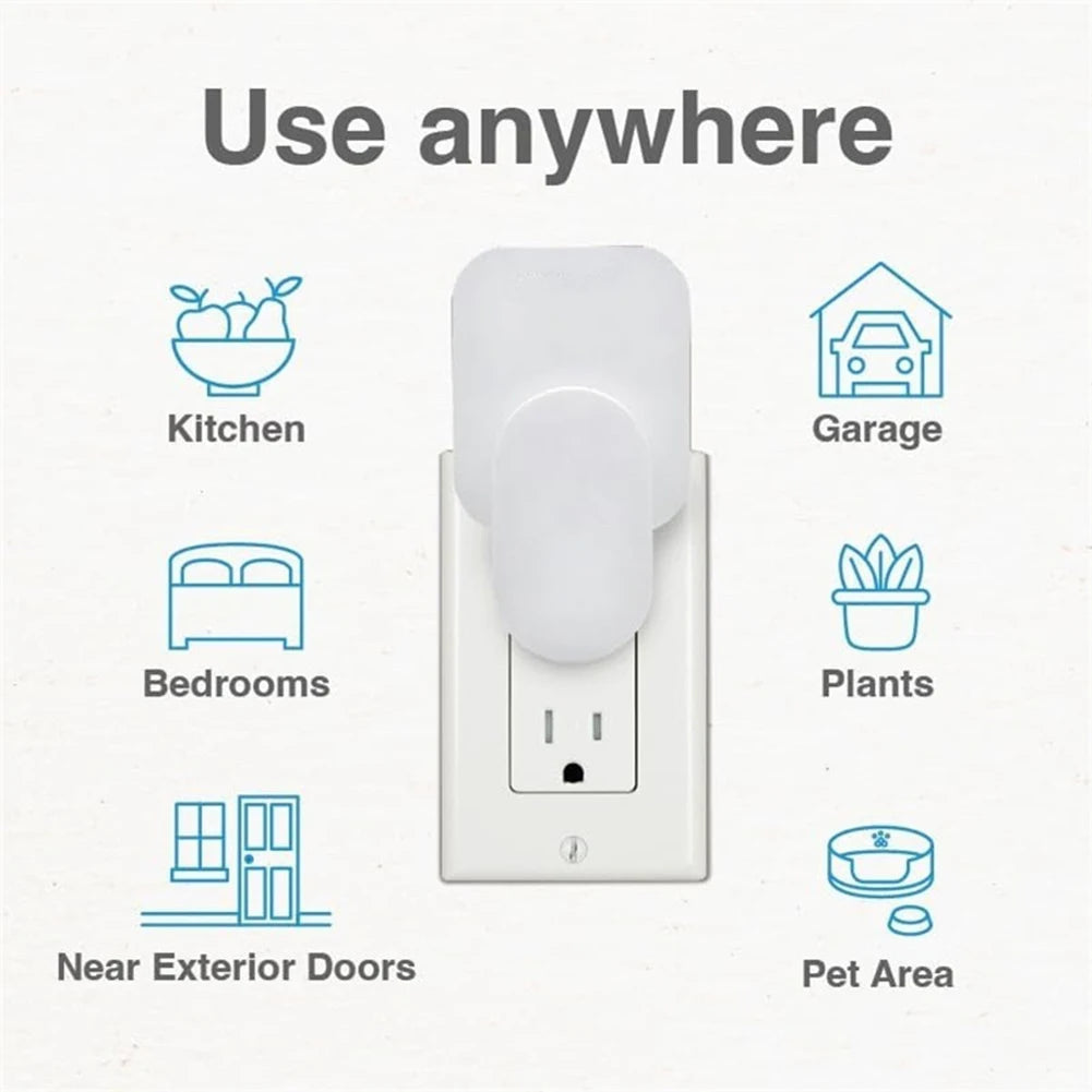 Mosquitoes Trap UV Light - 2 Plug-in Traps + 5 Sticky Cards