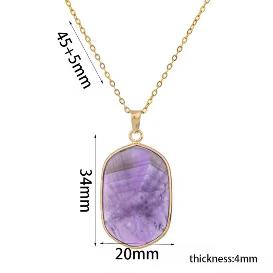 Mystic Amethyst Necklace