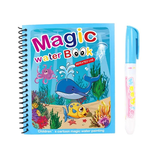 Magic Water Drawing Fun Book