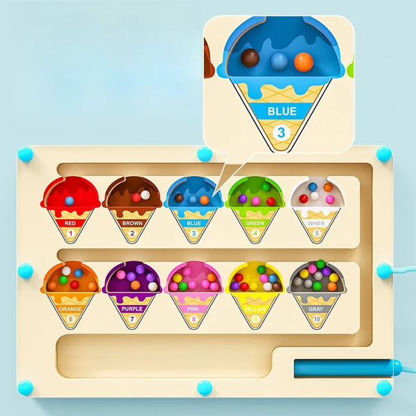 Magnetic Maze Adventure Toy