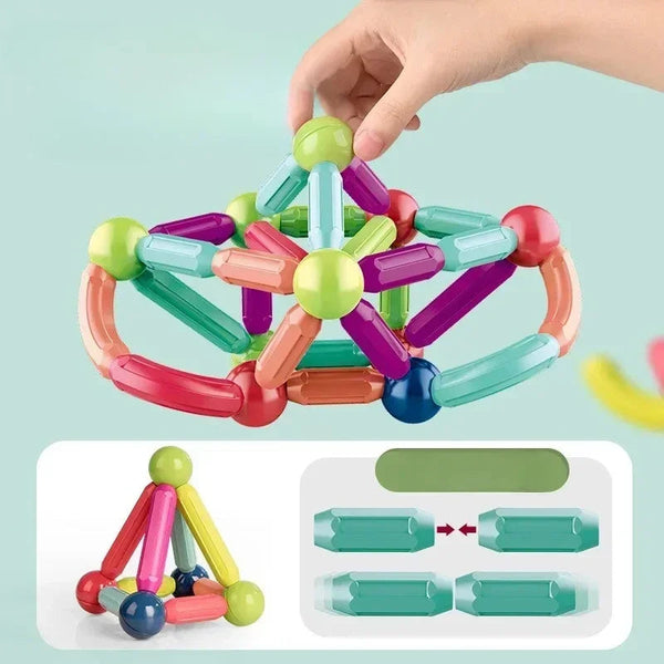 Magic Magnet Builders for Kids