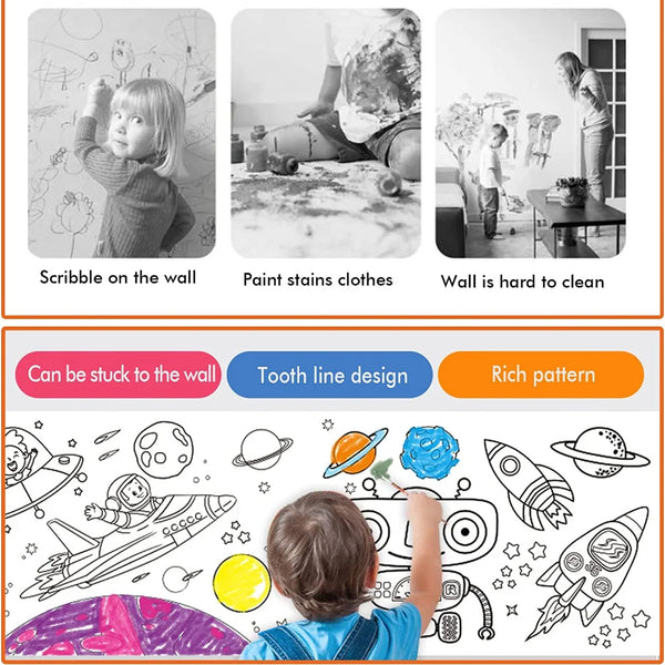 Creative Kids Coloring Roll
