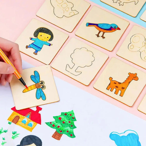 Creative Kids Wooden Painting Kit