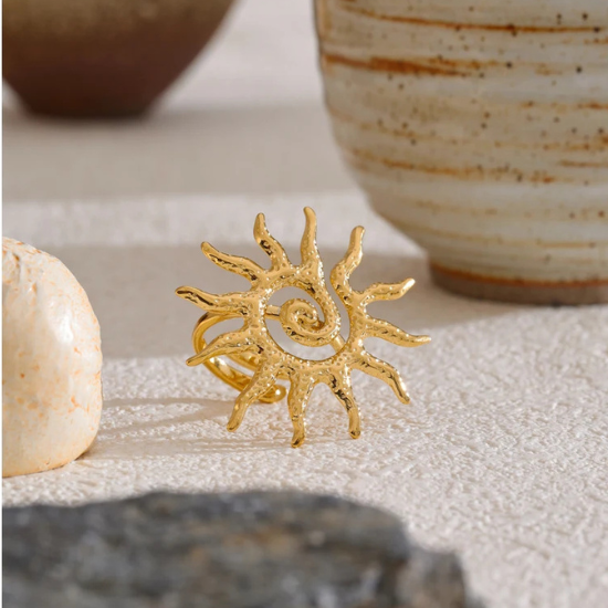 Radiant Power Sun Ring