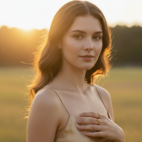 Celestial Zodiac Sign Constellation Ring