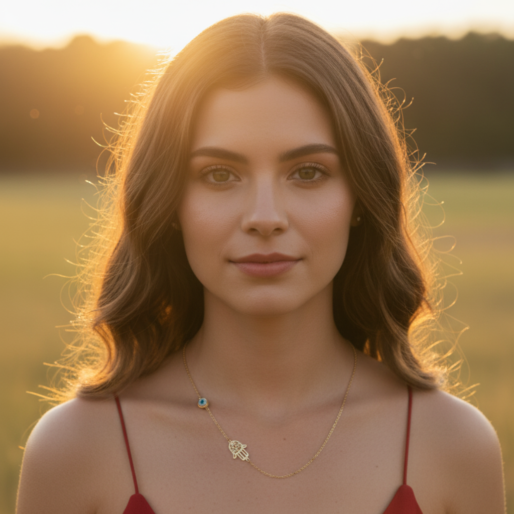 Sacred Protection Duo Pendant Necklace