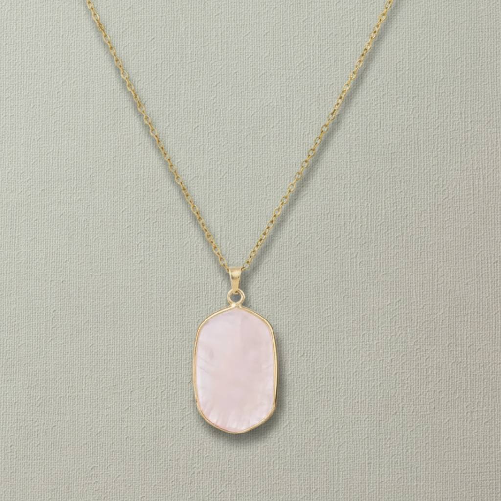 Mystic Rose Quartz Necklace
