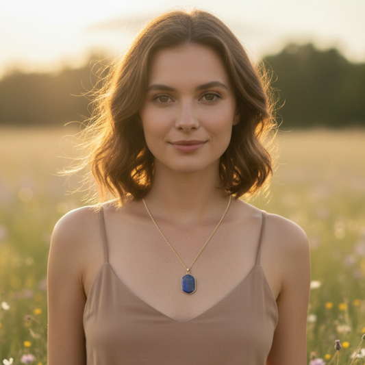 Mystic Lapis Lazuli Necklace