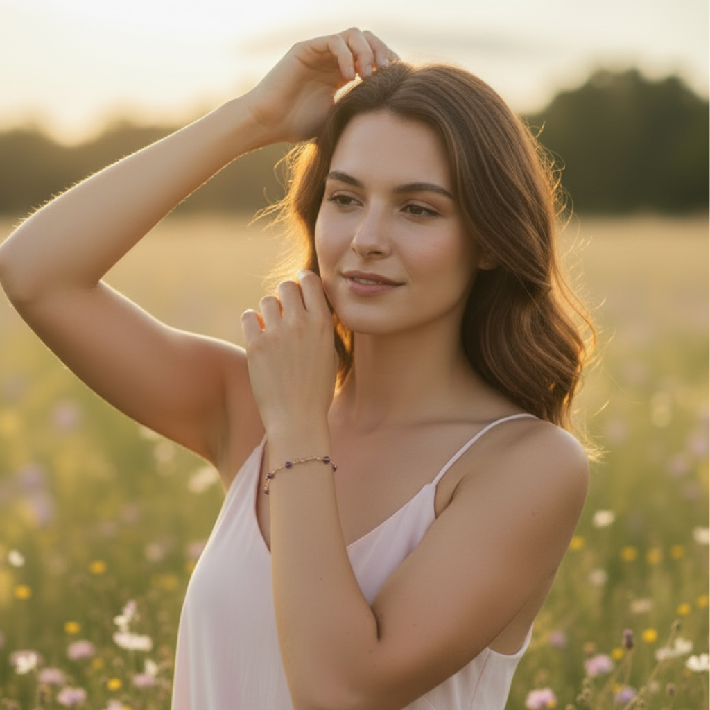 Mystic Amethyst Bracelet