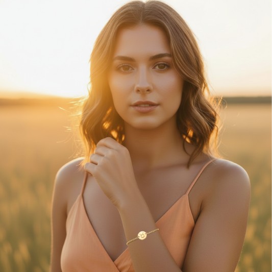 Celestial Zodiac Sign Amulet Bracelet