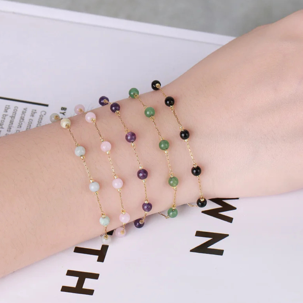 Mystic Rose Quartz Bracelet