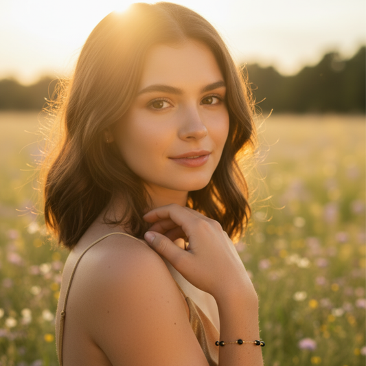 Mystic Black Obsidian Bracelet