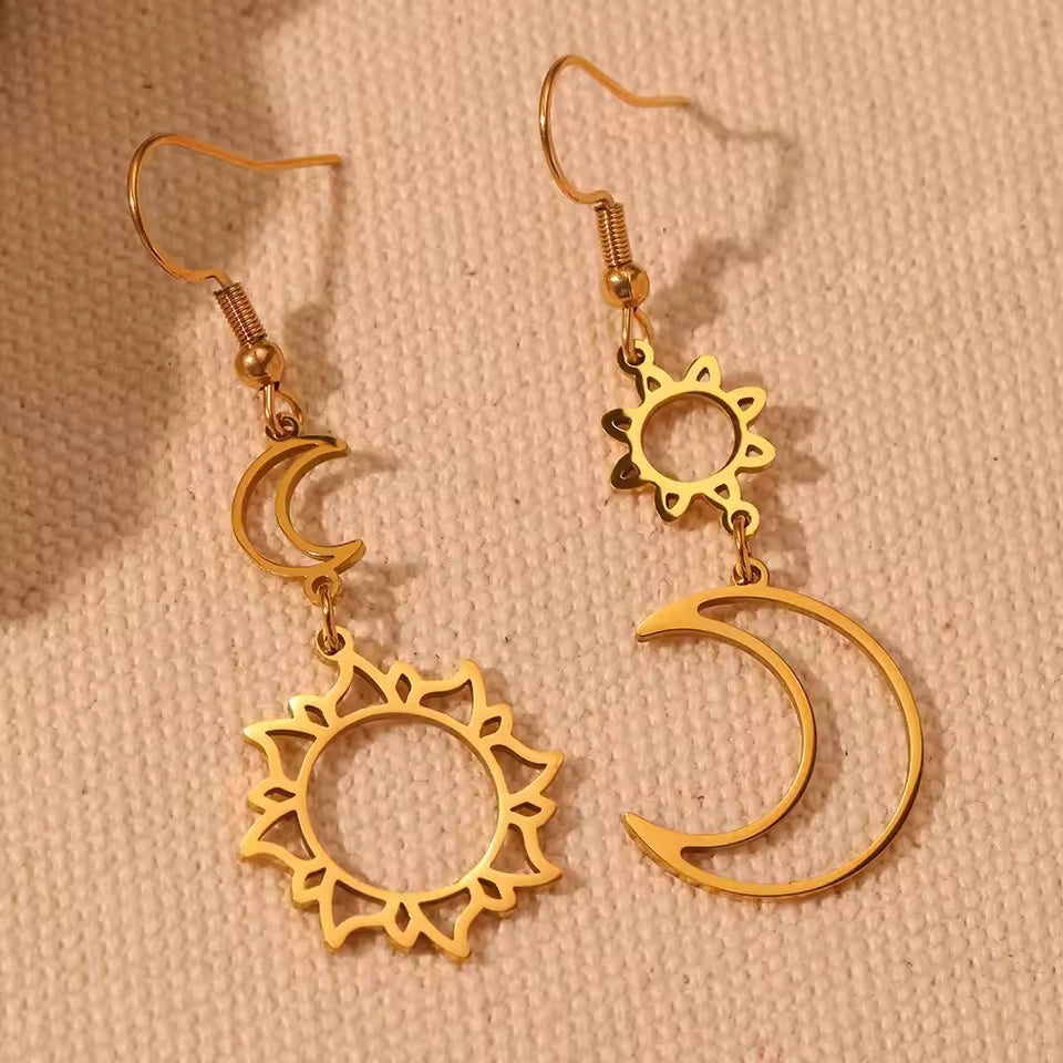 SunMoon Essence Earrings