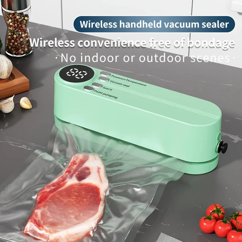 3 in 1 - Vaccum Sealer Pumping Wireless + FREE GIFT