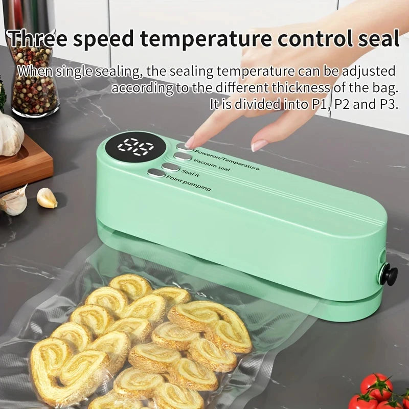 3 in 1 - Vaccum Sealer Pumping Wireless + FREE GIFT
