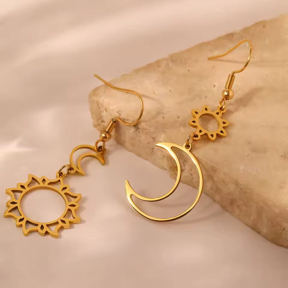 SunMoon Essence Earrings