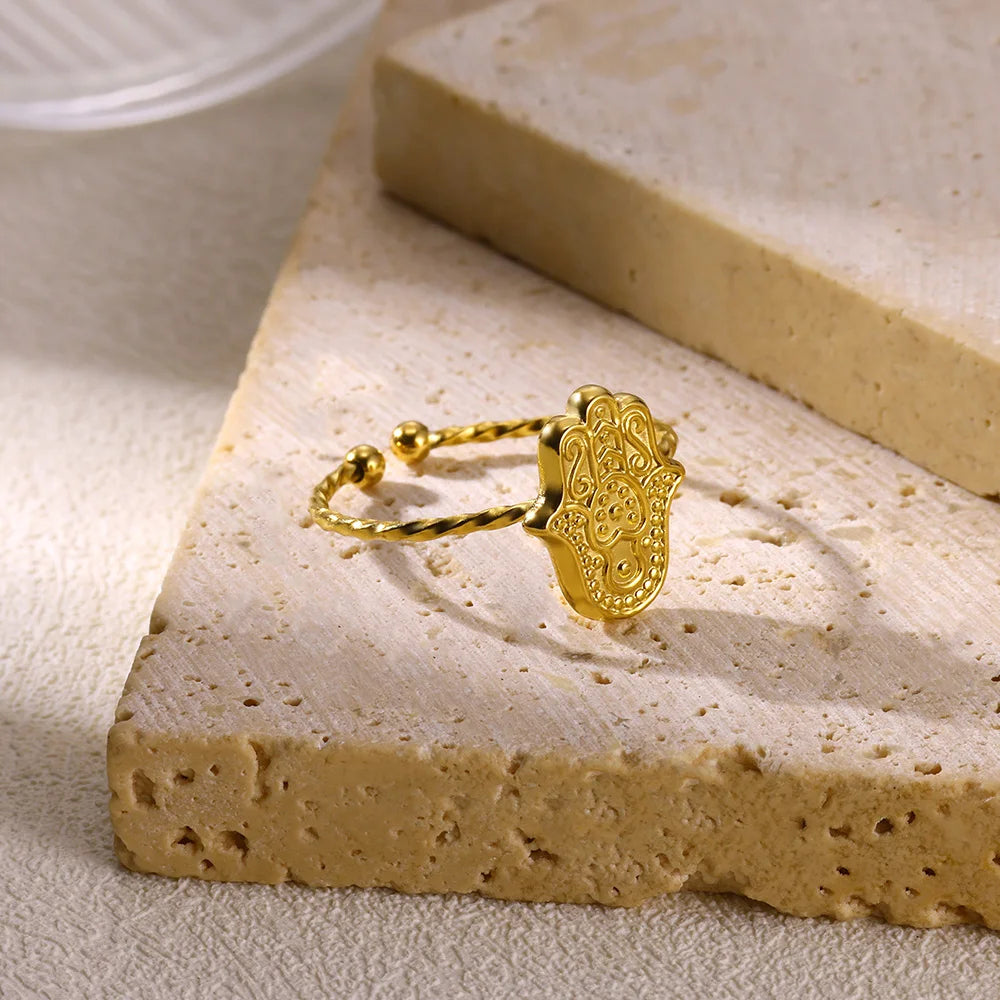 Hamsa Protection Ring