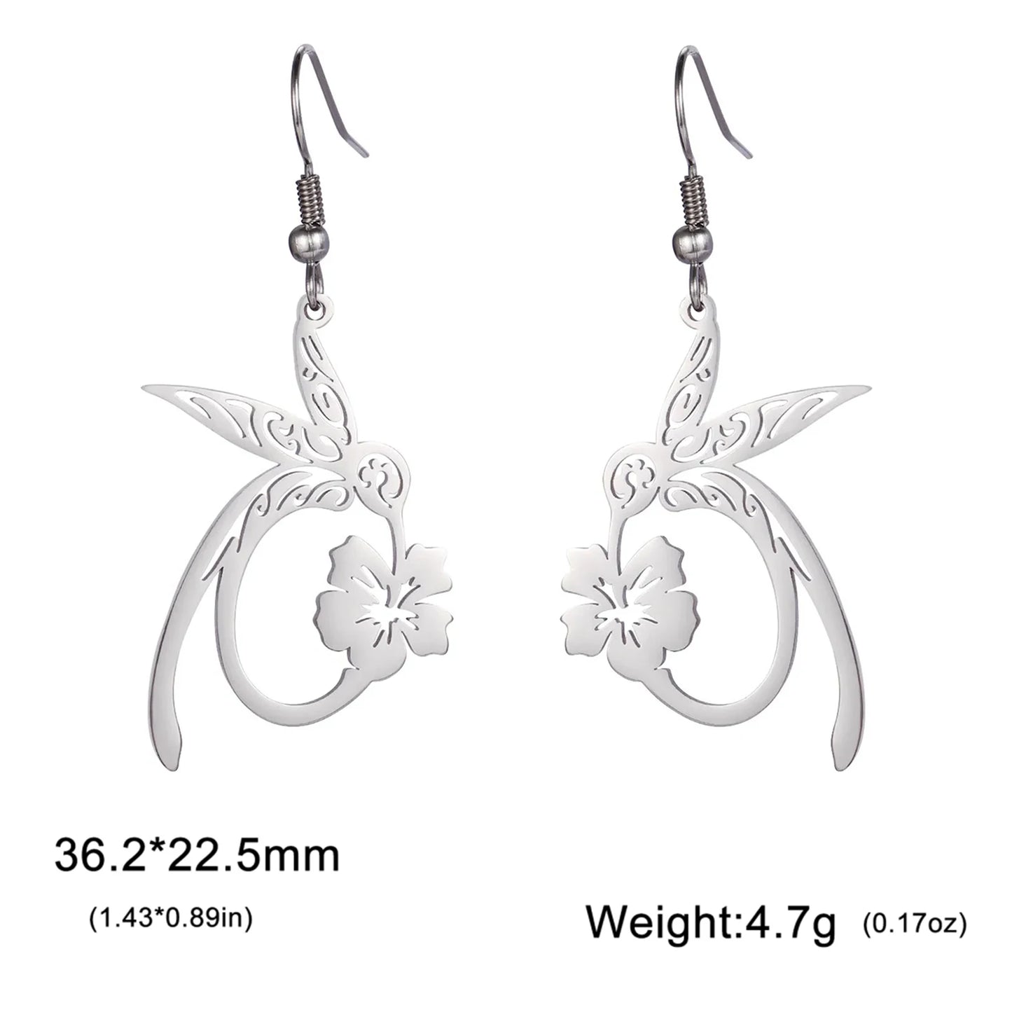 Divine Hummingbird Essence Earrings