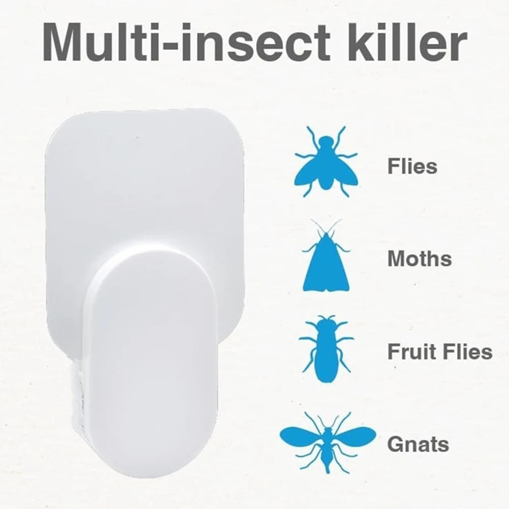 Mosquitoes Trap UV Light - 2  Plug-in Traps + 5 Sticky Cards