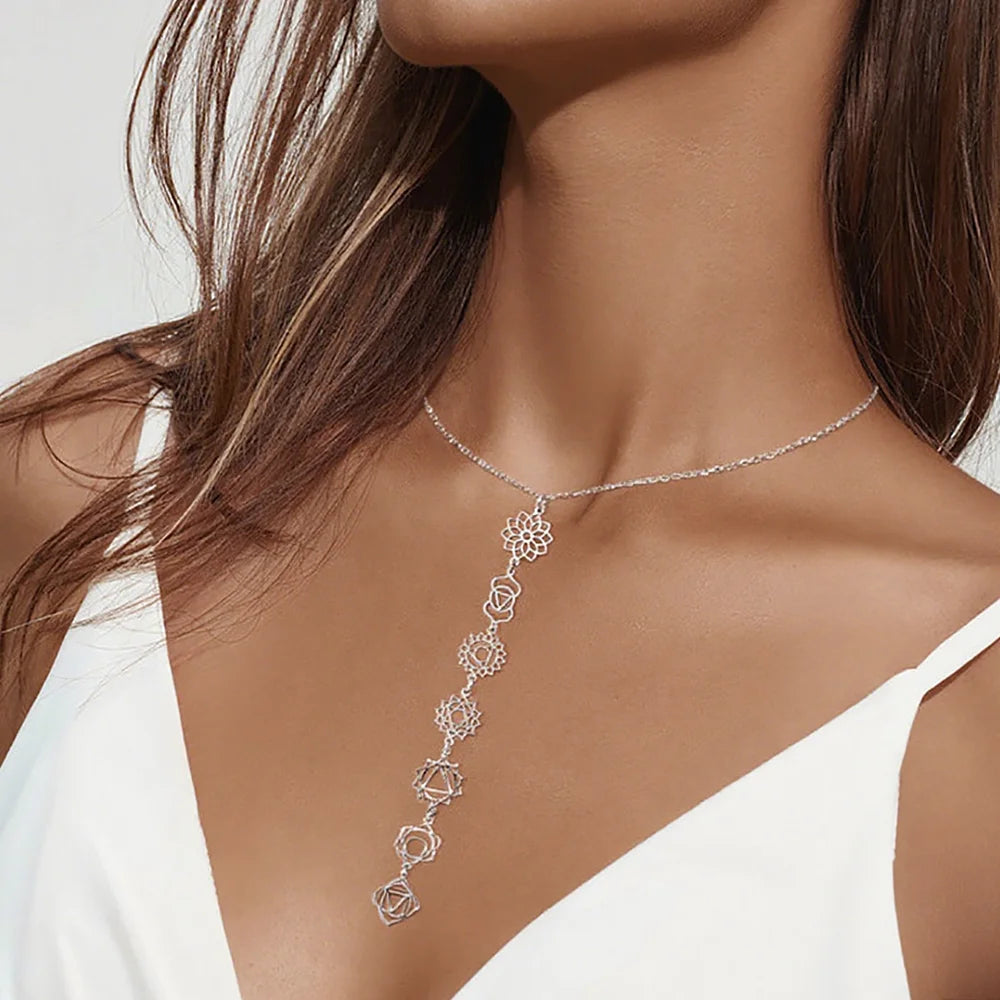 Cosmic Chakra Balance Necklace