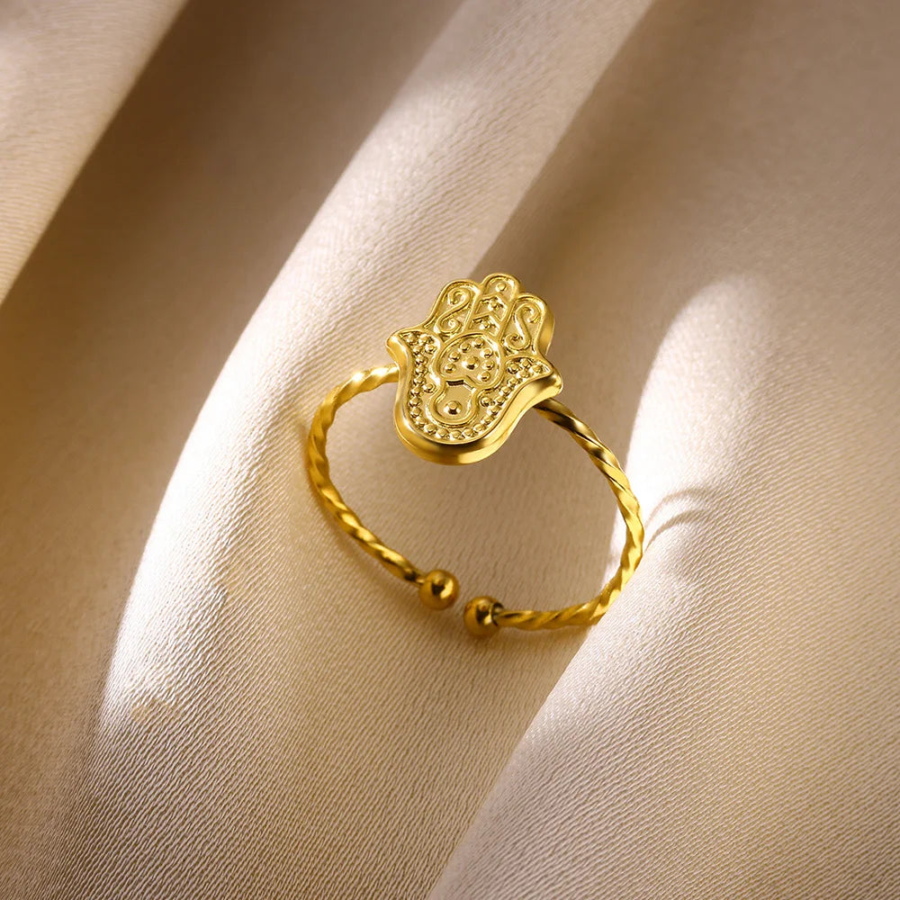 Hamsa Protection Ring
