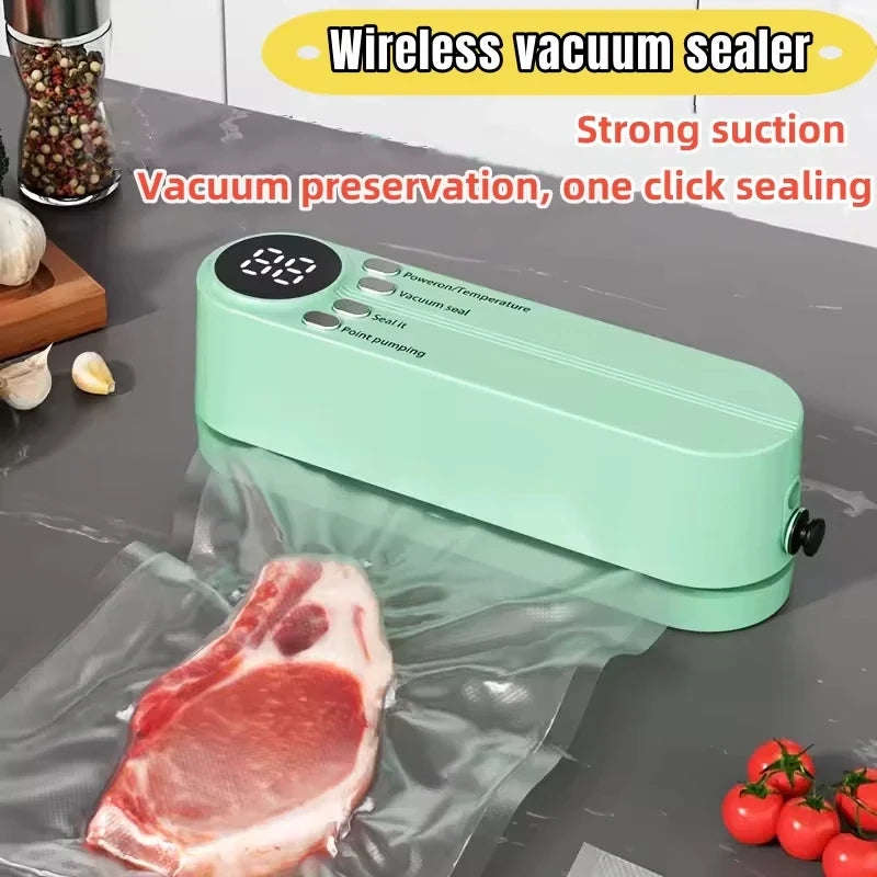 3 in 1 - Vaccum Sealer Pumping Wireless + FREE GIFT