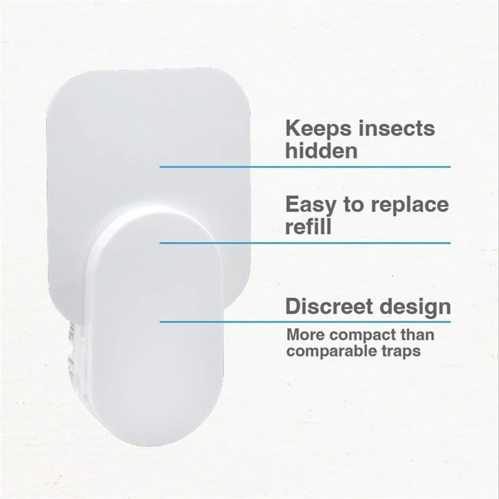 Mosquitoes Trap UV Light - 2  Plug-in Traps + 5 Sticky Cards