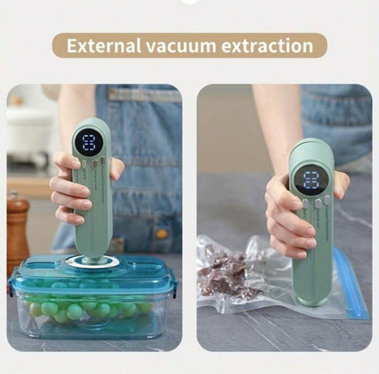 3 in 1 - Vaccum Sealer Pumping Wireless + FREE GIFT