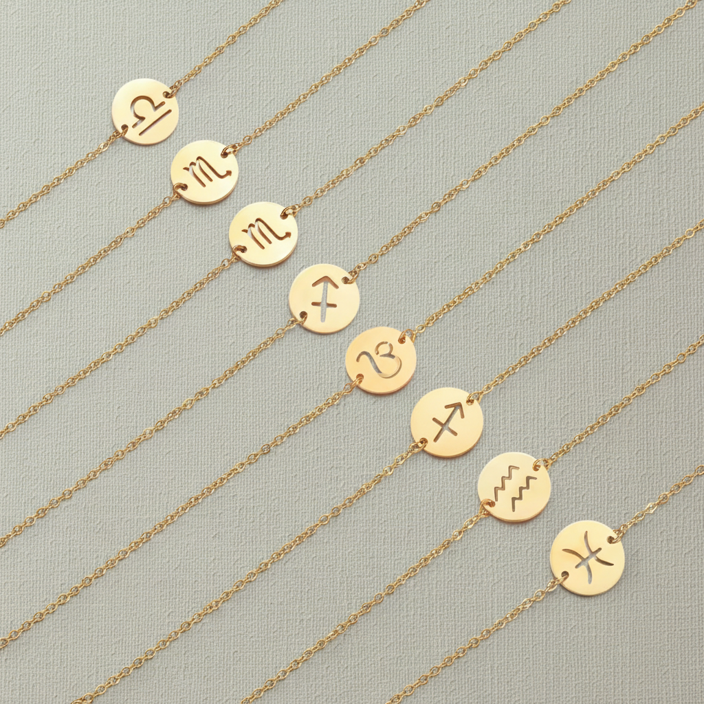 Celestial Zodiac Sign Amulet Bracelet